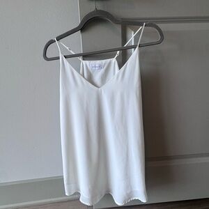NWOT White Sleeveless Tank Top
